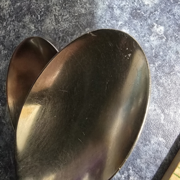 5 International Deluxe LIBERTY Stainless Place / Oval Soup Spoons 1847 Rogers - Picture 7 of 9